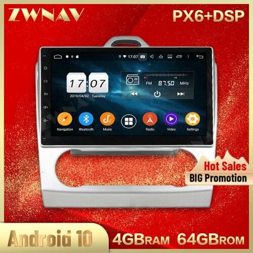 2 din Android 10.0 Car Multimedia player For FORD FOCUS 2007-2011 car Full Touch screen radio stereo navi head unit auto stereo