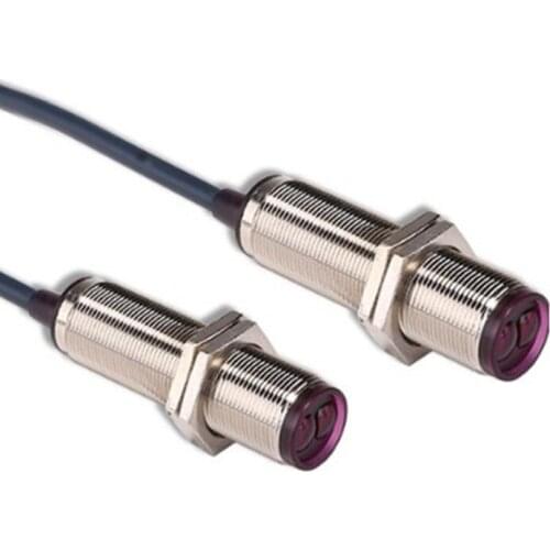 2PCS DS100C1 DS100C2 DS100B1 DS100B2 DS100P1 E3FJ-DS100P1 Remote 1m infrared copper shell photoelectric switch GA3-M700-DN1/N2