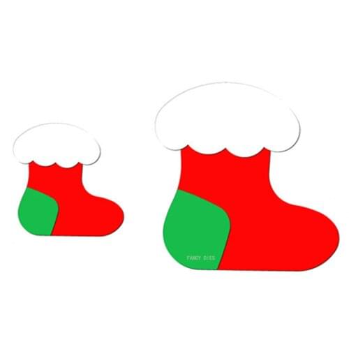 2021 New Christmas socks Cutting Dies Wooden Dies Suitable for Common Die Cutting Machines on the Market