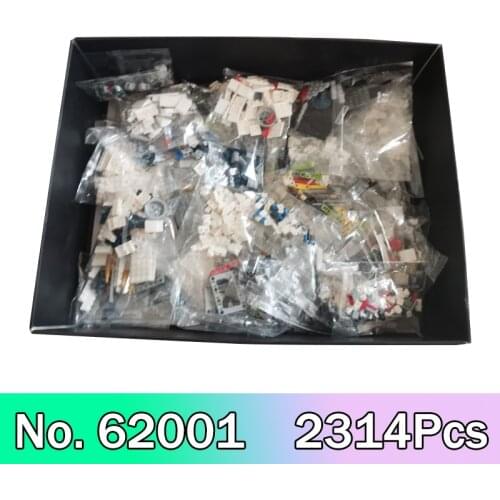 2314 PCS New Blocks 62001 Star Plan Robot Compatible 75308 Blocks Bricks Educational Toy Birthday Gift