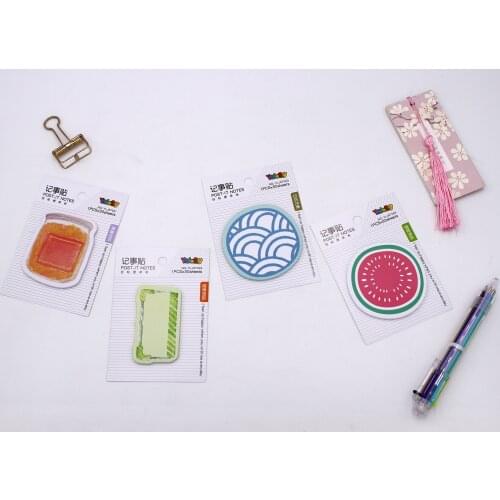 30 Pcs Cute Flower Wreath Sticky Notes Post Notepad It Memo Pad School Office Supplies Stationery stickers decoration sweet