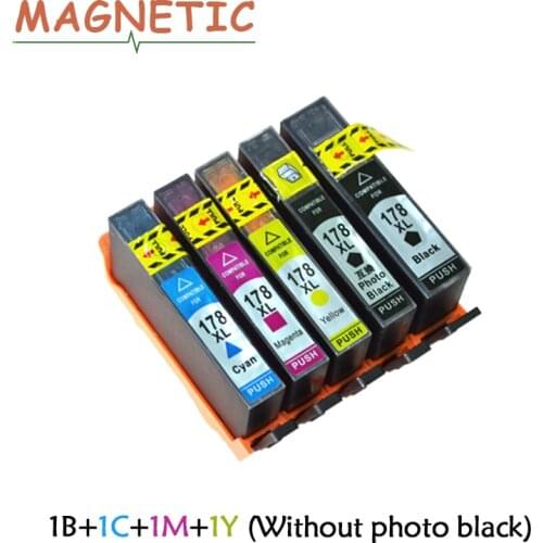 4X For HP178 Compatible Ink Cartridge For HP178 For HP DeskJet 3070A 3520 Officejet 4610 4620 Photosmart 5510 5520 6510 6520 178