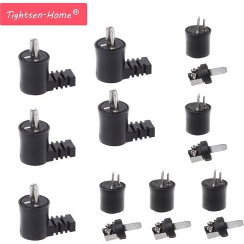 5 Pcs 2 Pin Din Right Angle HiFi Speaker Plug Cable Audio Screw Solder Connector audio lamp power signal plug Accessories Drop