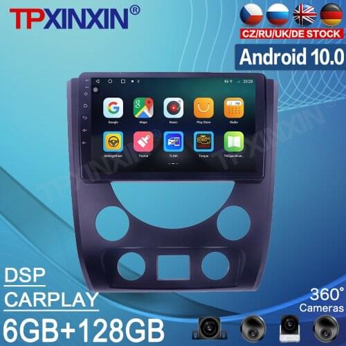 Android 10.0 6+128GB For Ssangyong Rexton 2014 2015 2016 2017 Car Player Radio GPS Navigation Autostereo Multimedia IPS Carplay