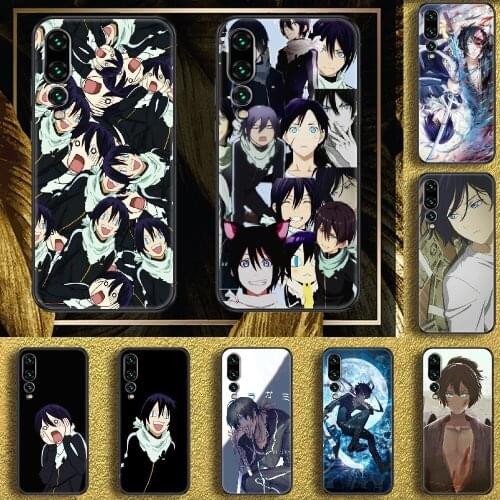 Anime Noragami Phone case For Huawei P Mate P10 P20 P30 P40 10 20 Smart Z Pro Lite 2019 black art prime silicone back luxury