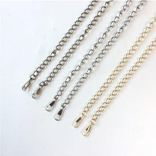 DIY women bag making shoudle strap chains metal handle for purse frame 10pcs/lot