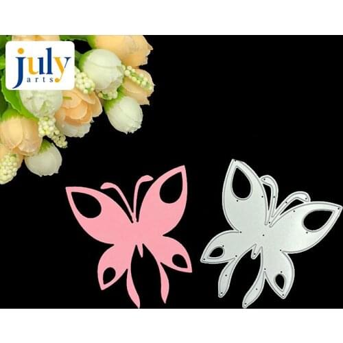 Julyarts Romantic Butterfly Design Metal Cutting Dies Stencil Embossing Cards Making Decoration Scrapbooking Photo Album Decor