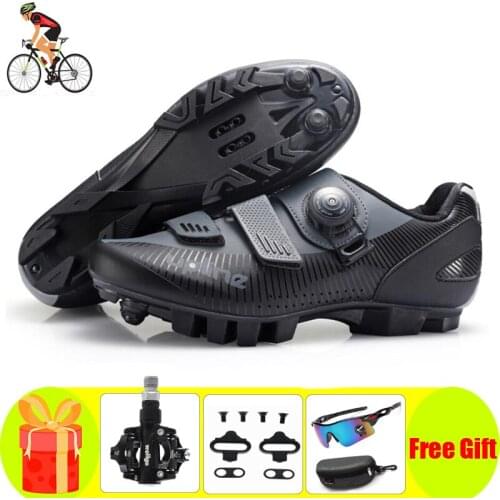 Mtb Cycling Shoes Sapatilha Ciclismo Men Women Mountain Bike Bicycle Professional Self-locking Breathable Sport Sneakers