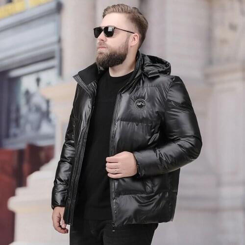 Plus size 10XL 9XL 8XL 6XL New Fashion Men Winter Jacket Coat Hooded Warm Mens Winter Coat Casual Slim Fit Student Male Overcoat