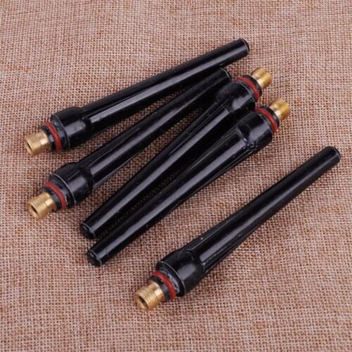 LETAOSK New 5pcs Long Back Cap Fit For TIG Welding Torch WP-17 WP-18 WP-26 57Y02
