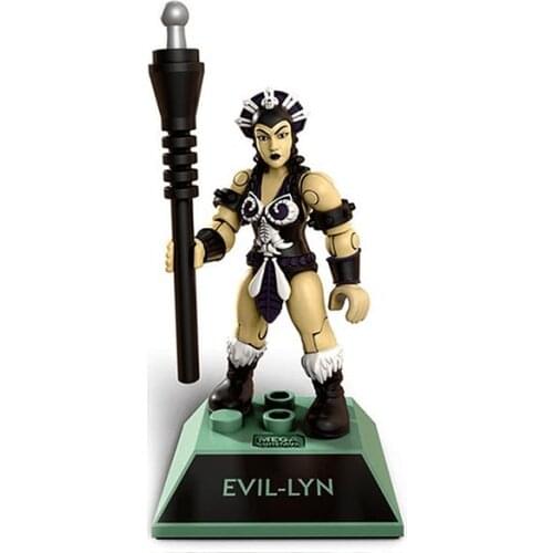 Mega Bloks Motu He-man Evil-Lyn 2" Mini Loose Action Figure