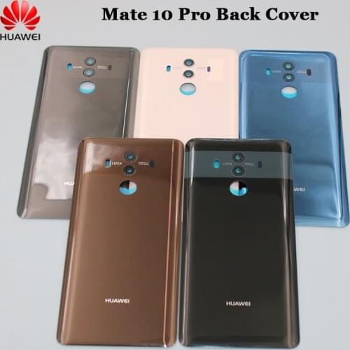 Original Huawei Mate 10 Pro Back Cover Rear Door Housing Panel Shell For Huawei Mate10 Pro Replacement With Camera Frame Lens