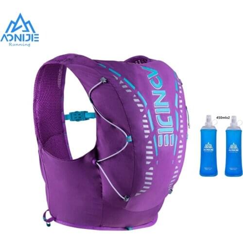 AONIJIE 12L Hydrationg Backpack Ultralight Running Vest Portable Trail Bags PacksFor Camping Outdoor Hiking Marathon Cycling