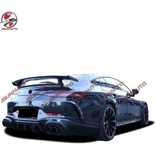 Carbon Fiber Spoiler For GT50 GT53 GT63 GTR Style Rear Wing Carbon Parts For Benz AMG 4 Door Auto Parts