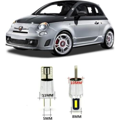 Canbus Led Parking Light Lamp Bulb For ABARTH 124 Spider 500 595 695 500C 595C 695C GRANDE PUNTO 199 PUNTO 199