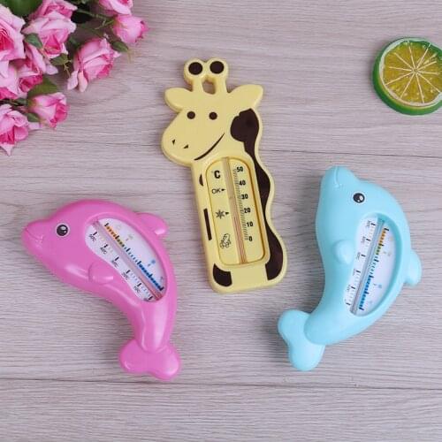 Cute Cartoon Water Room Bath Thermometer Baby Bathing Dolphin Temperature Infant Kid Shower Toy Child Bath Shower Product
