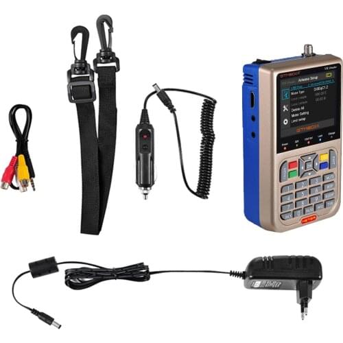 V8 Finder Meter DVB-S2/S2X Satellite Meter Satellite Finder satfinder Digital Sat locator