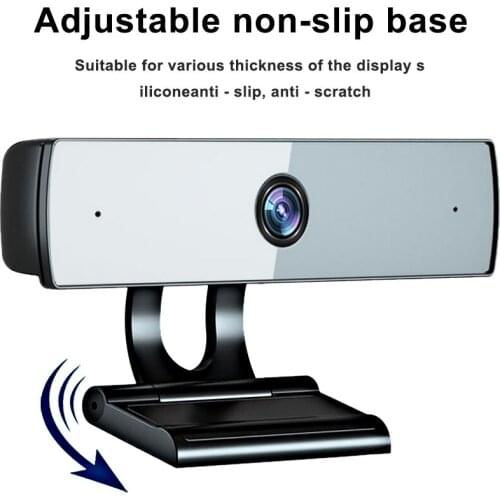 HD Webcam 1080p Streaming USB Computer Camera 30fps for Desktop Laptop Mac Video Conferencing with Microphone Mic