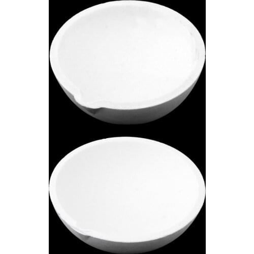 High-purity Quartz Silica Crucible Dish Cup for Melting Casting Refining Gold Silver Copper Scrap Metal Jewelry Making Tool