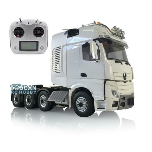 1/14 RC LESU Truck Metal Chassis Radio Sound Light Hercul Arco Cabin Tractor THZH0731-SMT5