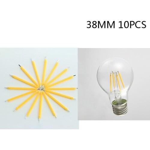 10PCS Bulb Filament Lamp Parts LED Light Accessories Diode Filame For Repair LED Bulb