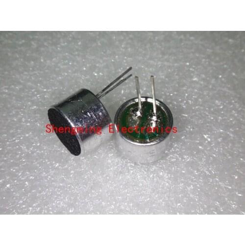 100PCS 2pins 9*7mm 52DB Sensitivity Capacitive Electret Microphone 9x7mm