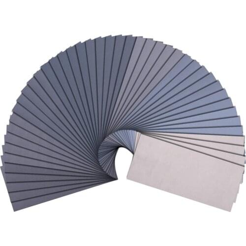 90 Pieces Of Sandpaper With Grit Dry And Wet Sandpaper Set Sandpaper For Metal Glass Stone Jade Wood Promotion