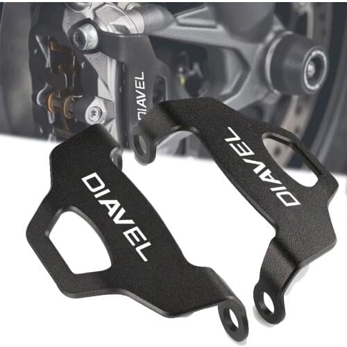 For Ducati Diavel 1260 S 1260S 2019 2020+ Motorcycle Aluminum Front Brake Caliper Covers Protection Guard Accessories With Logo