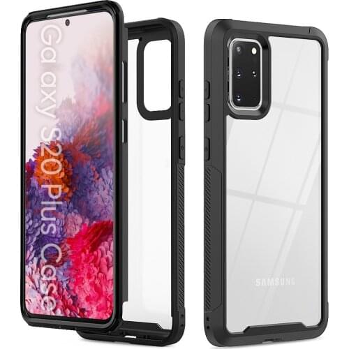 Case For Samsung Galaxy S20 Ultra S20 Plus Luxury Hybrid Armor Shockproof Phone Cover PC+TPU Protective Mobile Phone Accessories