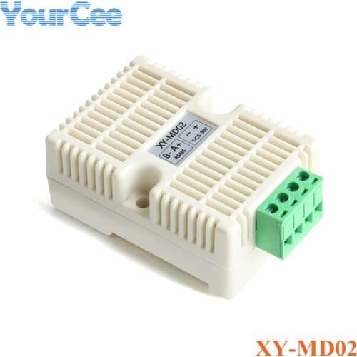 XY-MD02 Temperature and Humidity Transmitter Detection Sensor Module Modbus SHT20 Temperature Sensor RS485 Signal Analog