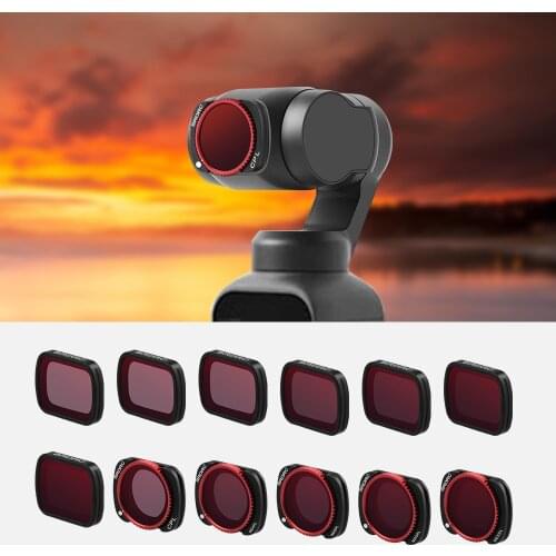 Lens Filter for DJI Osmo Pocket 2 Handheld Gimbal Camera Series UV CPL ND8 Optical Glass Filter Waterproof Antifouling Accessory