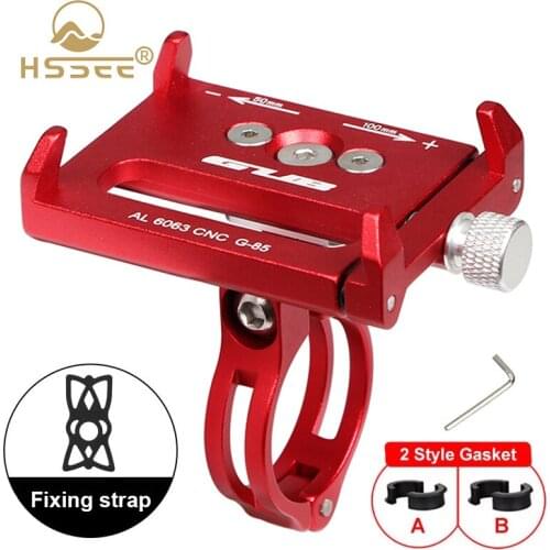 Quality Products Bike Phone Holder G81/G85/P10 CNC Solid Aluminum Alloy Bike Phone Support Electric Scooter Bicycle Accessories