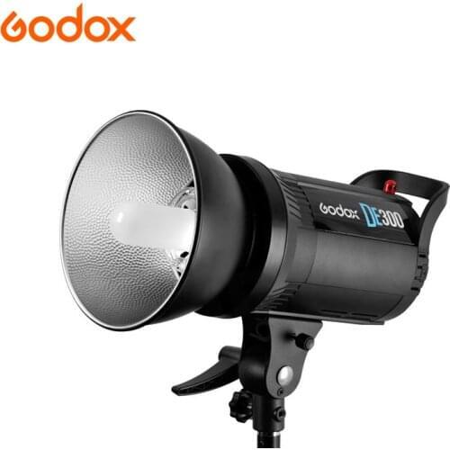 Godox DE300 300W Compact Studio Lighting Lamp Head Lamphead Professional Photography Flash Light Strobe 300Ws 220V Only