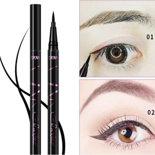 Fashion Eyes Makeup Liquid Eyeliner Waterproof 24 Hours Long-lasting Black Eyeliner Pen Make up Eye Liner Pencil
