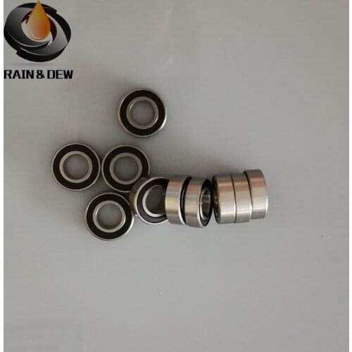 S6700RS Stainless Steel Bearing ABEC-7 (10PCS) 10x15x4 mm Thin Section S6700-2RS Ball Bearings S61700 RS 6700