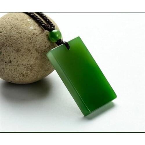 Natural Emerald Pendant Full green pendant