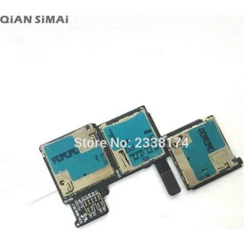 QiAN SiMAi For Samsung Galaxy S4 i959 i9502 New Sim Card Slot Holder Connector Flex Cable Repair Parts