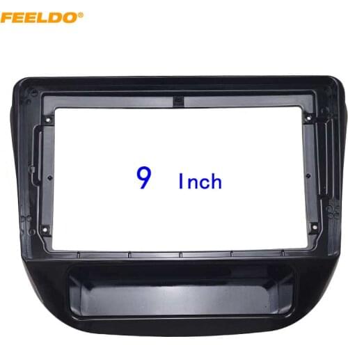 FEELDO Car Audio Fascia Frame Adapter For Chevrolet Cavalier 9" Big Screen 2DIN Dash Fitting Panel Frame Kit #HQ6865