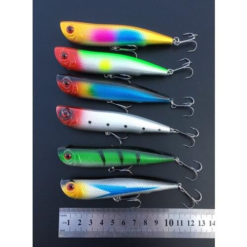 Fishing Dog Lure Hard Bait Artificial Pencil Lures Minnow Type Topwater Zigzag Sea Fishing Baits 10.5cm/15.6g