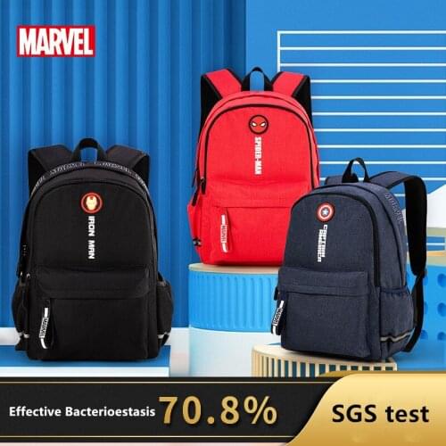 Disney Marvel school bags for boys 2020 new iron spider man captain america casual Anti-mildew student backpack mochila escolar