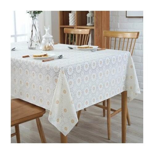 High-quality rural waterproof and oil-free disposable tablecloth, plastic tablecloth, coffee table pad, various patterns