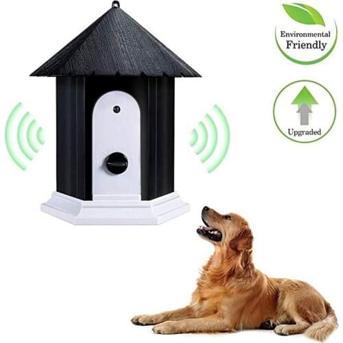 Ultrasonic Anti Barking Repeller Dog Outdoor Bark Control Trainer Device Pet Dog Barking Stop Training Equiment Pet Supplies