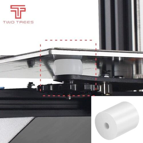 High Temperature Silicone Solid Spacer Hot Bed Leveling Column For CR-10 CR10S Ender-3 PRO Prusa I3 3D Printer Parts
