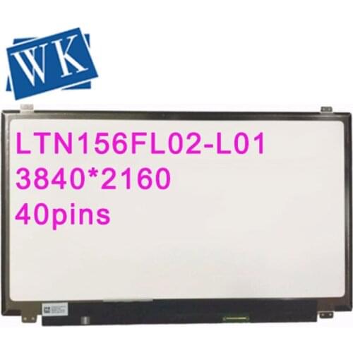 15.6'' LTN156FL02-L01 IPS UHD 4K 3840*2160 LCD Screen Replacement FOR Lenovo Y50-70 LAPTOPS