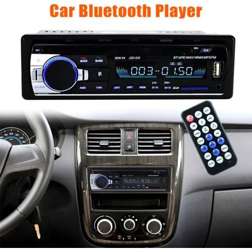 Car Player Bluetooth Card Machine U Disk Car Audio and Video Bluetooth Audio and Hands-Free Calling Car Radio Receiver M