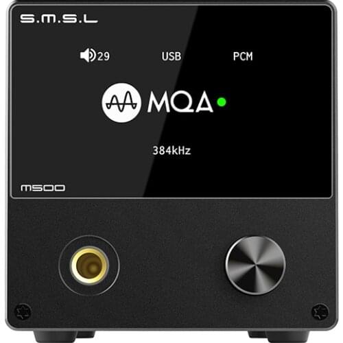 Free shipping SMSL M500 DAC MQA ES9038PRO ES9311 XMOS XU-216 32bit 768kHz DSD512 Hi-Res Audio Decoder & Headphone Amplifier