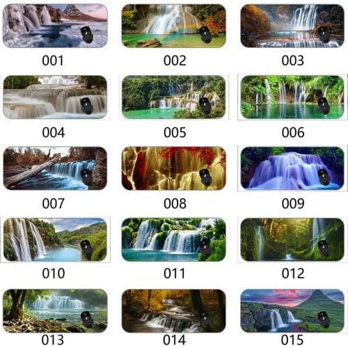 XXL Gaming Large Mouse Pad Nature Forest River Waterfall Non-Slip Rubber Pads