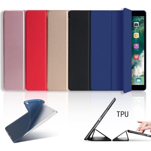 Case for ipad mini 1/2/3/4/5 case for ipad Air 1/2 2018 9.7 Funda Soft Back Leather Smart Cover for 2019 ipad mini tablet case
