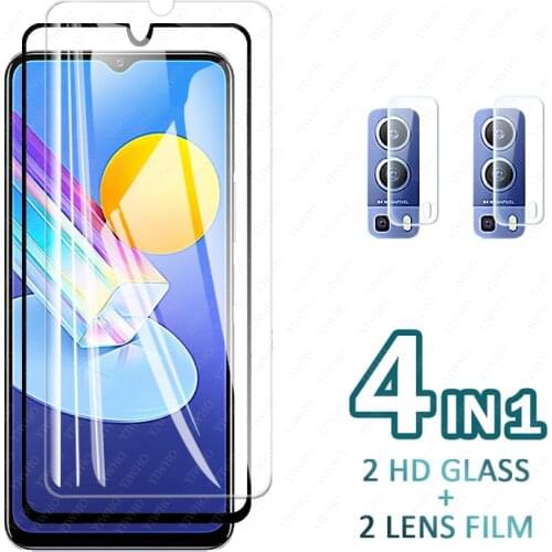 For ViVo y72 5g Glass ViVoY72 5G Screen Protector Tempered Glass Protective Phone Film For ViVo y725g 6.58" vivi y 72 72y