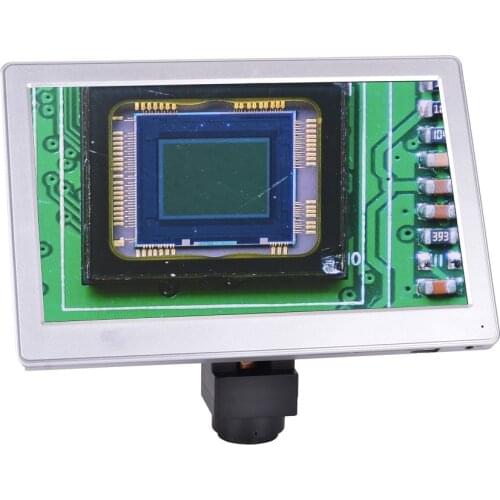 5.0MP 9'' Screen AIO Digital Microscope Camera Tablet usb TF Card 9 Inch FULL HD Tablet Industrial microscope camera